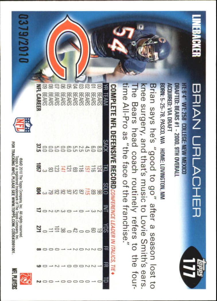 2010 Topps Fußball Teil 3 - Bild 123 von 321
