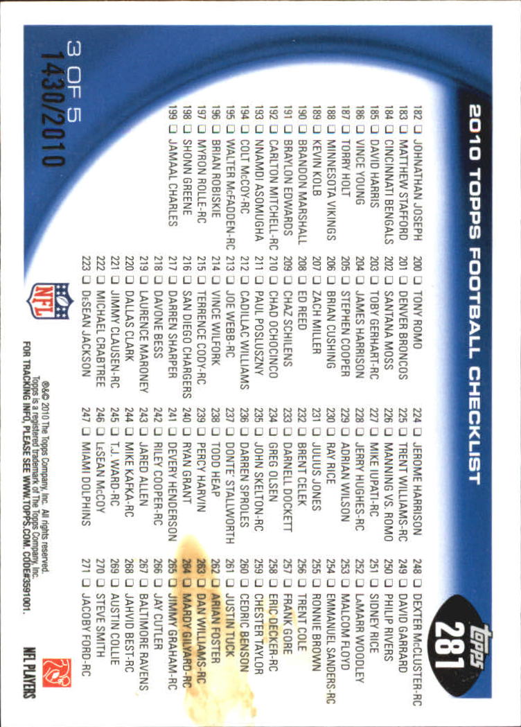 2010 Topps Fußball Teil 3 - Bild 207 von 321