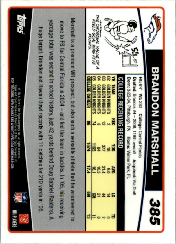 2010 Topps Chrome Football Part 3 Insert and Rookie Autograph Cards - Picture 23 of 81