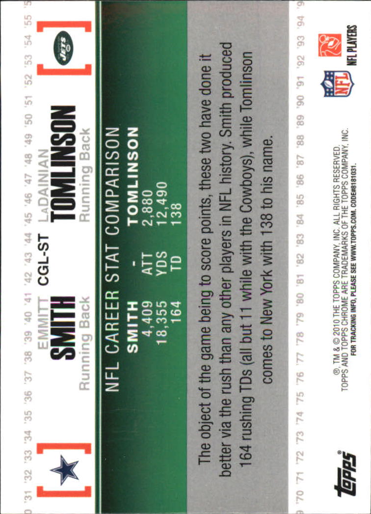 2010 Topps Chrome Football Part 3 Insert and Rookie Autograph Cards - Picture 69 of 81