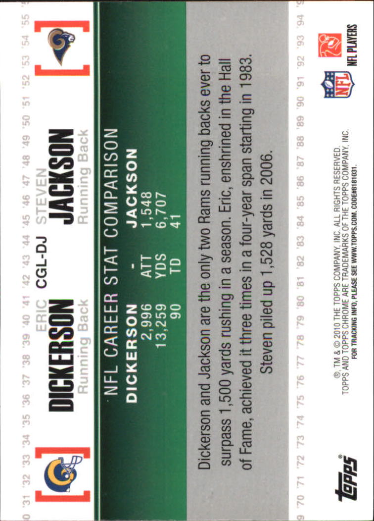 2010 Topps Chrome Football Part 3 Insert and Rookie Autograph Cards - Picture 43 of 81
