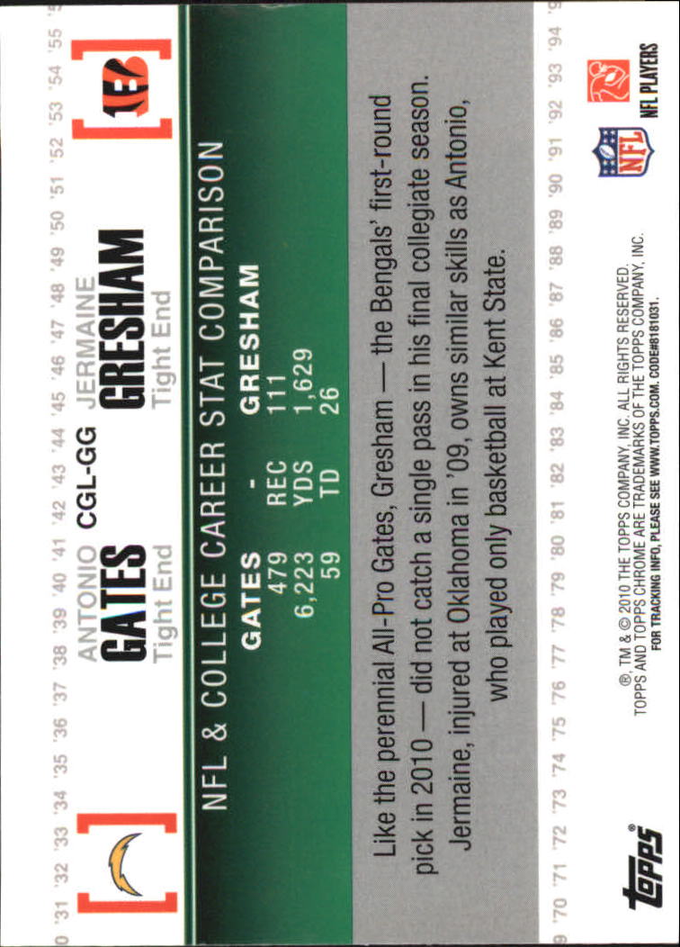 2010 Topps Chrome Football Part 3 Insert and Rookie Autograph Cards - Picture 49 of 81