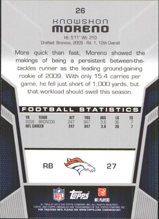 2010 Topps Unrivaled Football Card Pick - Picture 53 of 217