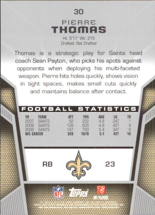 2010 Topps Unrivaled Football Card Pick - Picture 61 of 217