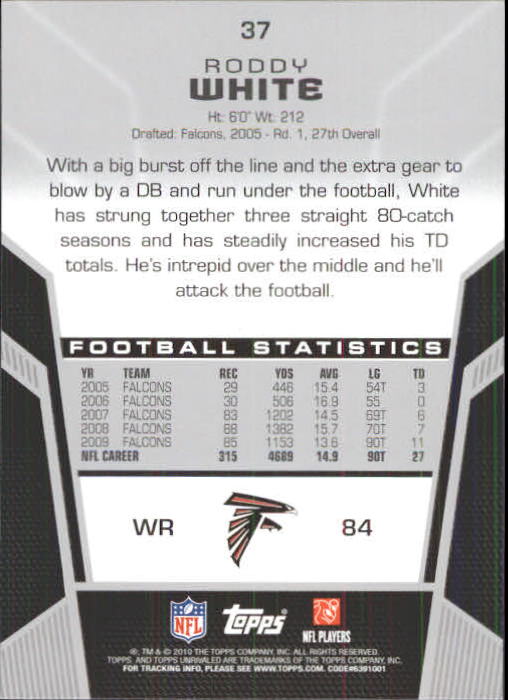 2010 Topps Unrivaled Football Card Pick - Picture 75 of 217