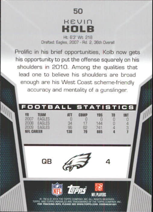 2010 Topps Unrivaled Football Card Pick - Picture 101 of 217