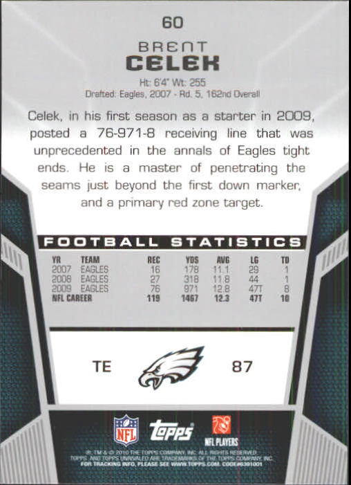 2010 Topps Unrivaled Football Card Pick - Picture 121 of 217