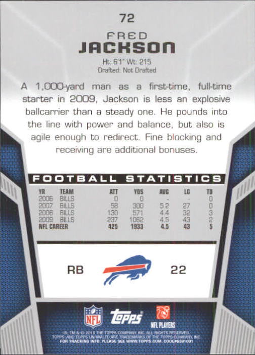 2010 Topps Unrivaled Football Card Pick - Picture 145 of 217