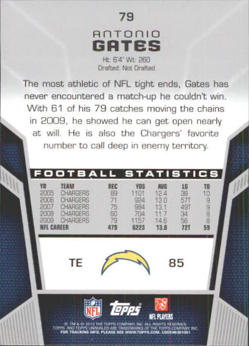 2010 Topps Unrivaled Football Card Pick - Picture 159 of 217
