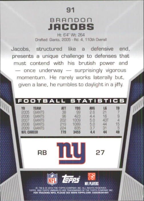 2010 Topps Unrivaled Football Card Pick - Picture 183 of 217