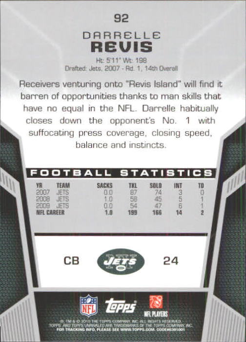2010 Topps Unrivaled Football Card Pick - Picture 185 of 217