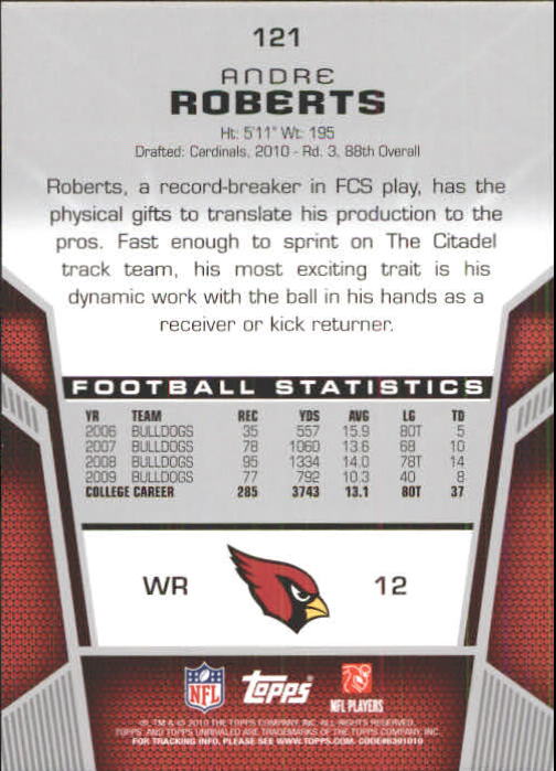 2010 Topps Unrivaled Football Card Pick - Picture 207 of 217