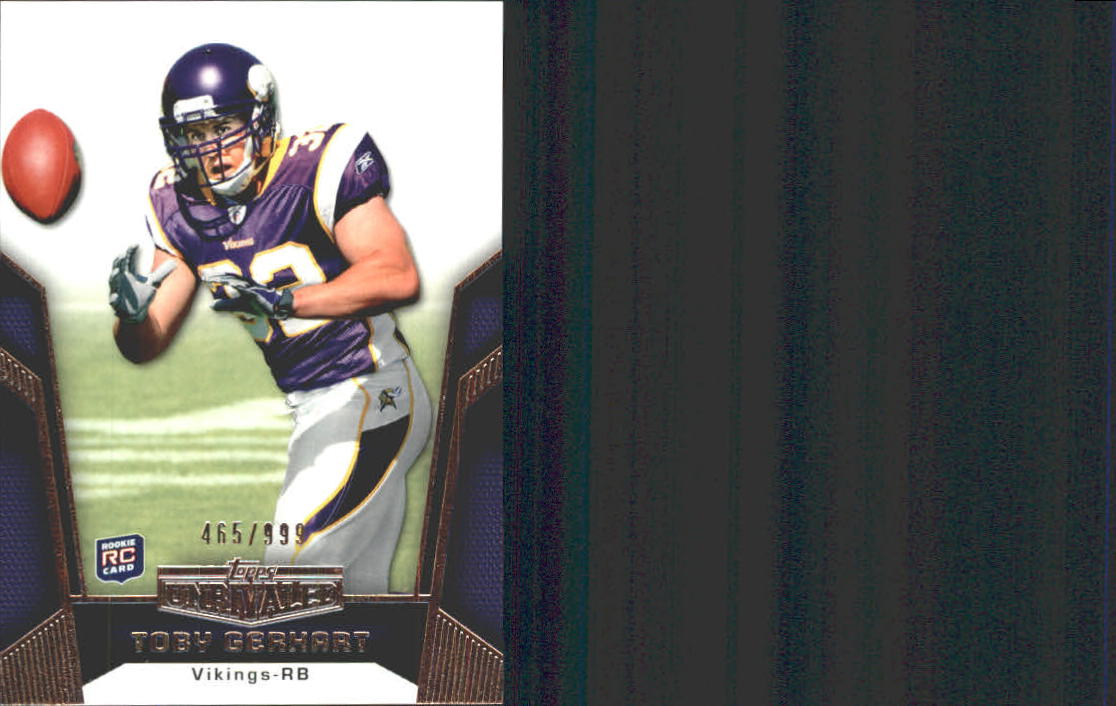 2010 Topps Unrivaled Football Card Pick - Picture 208 of 217