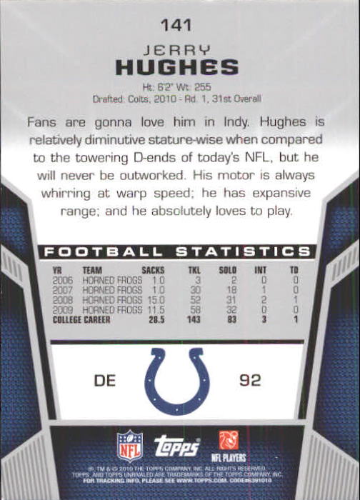 2010 Topps Unrivaled Football Card Pick - Picture 211 of 217