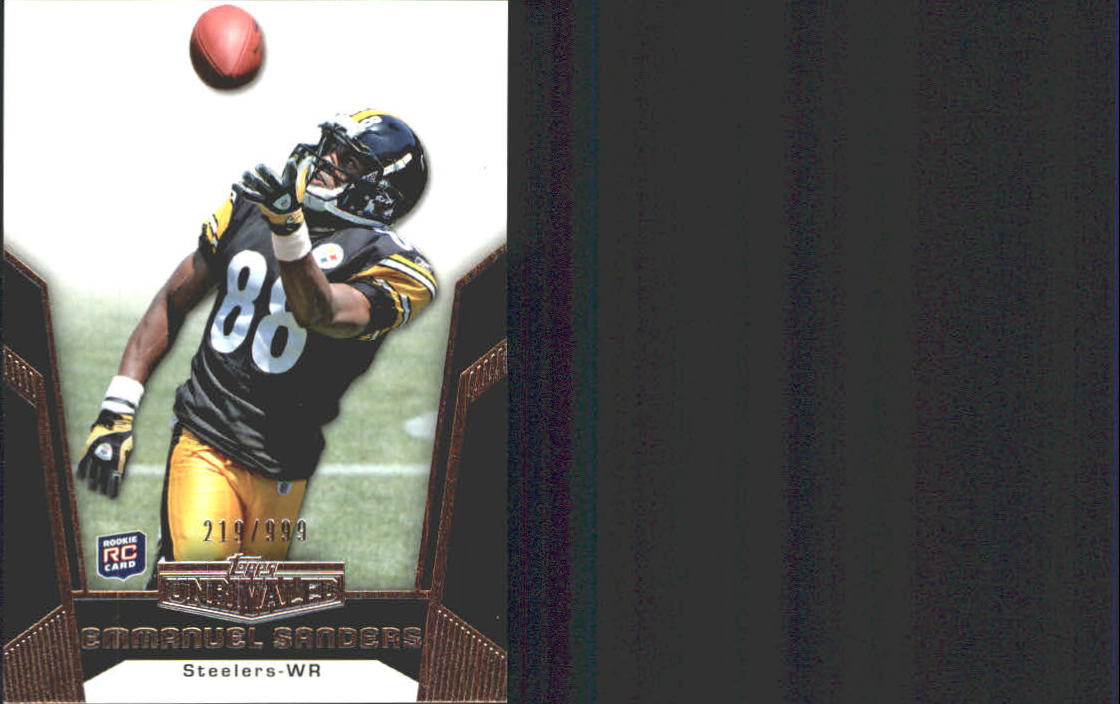 2010 Topps Unrivaled Football Card Pick - Picture 214 of 217