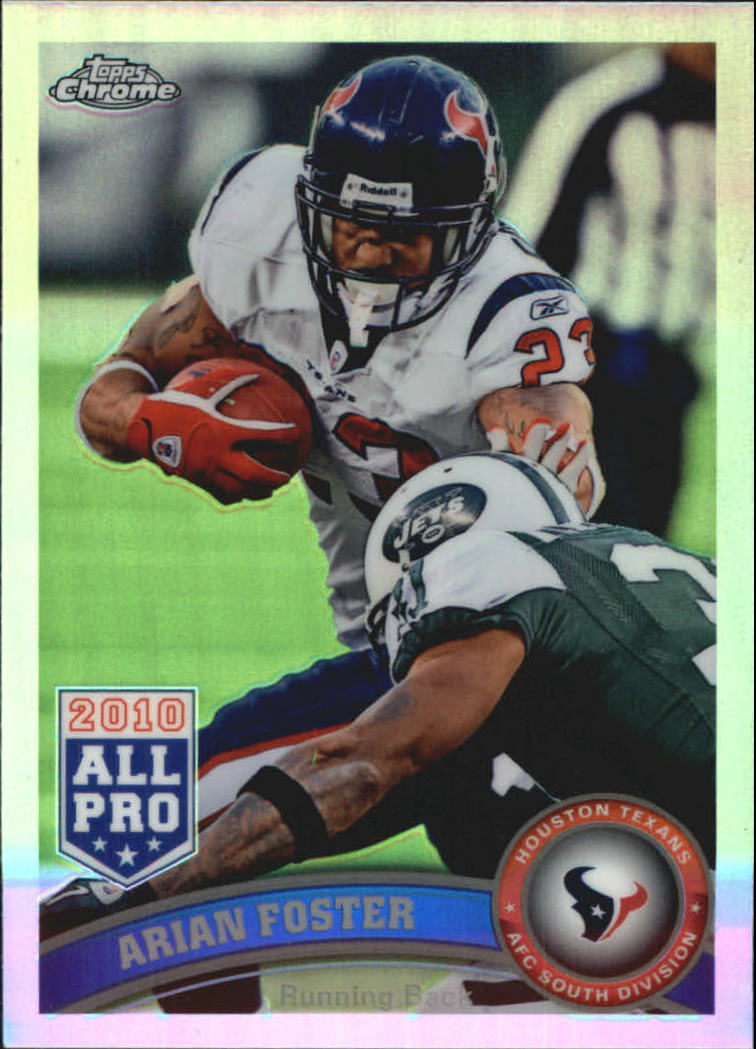 2011 Topps Chrome Football Part 2 Parallel Refractors Cards - Picture 52 of 177