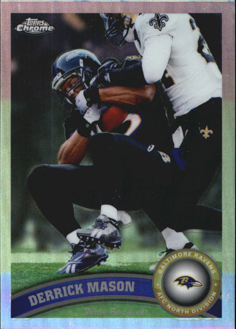 2011 Topps Chrome Football Part 2 Parallel Refractors Cards - Picture 62 of 177