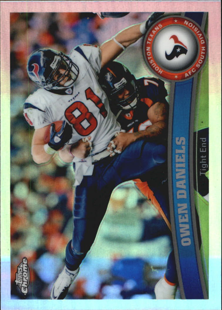 2011 Topps Chrome Football Part 2 Parallel Refractors Cards - Picture 70 of 177