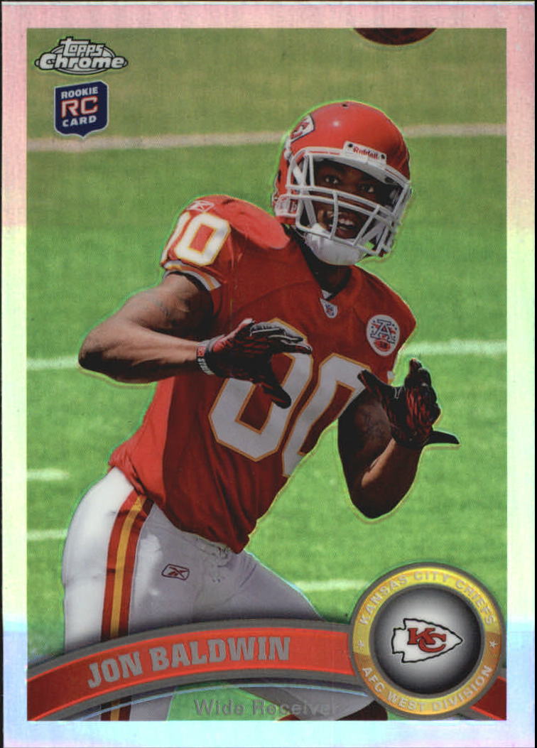 2011 Topps Chrome Football Part 2 Parallel Refractors Cards - Picture 82 of 177