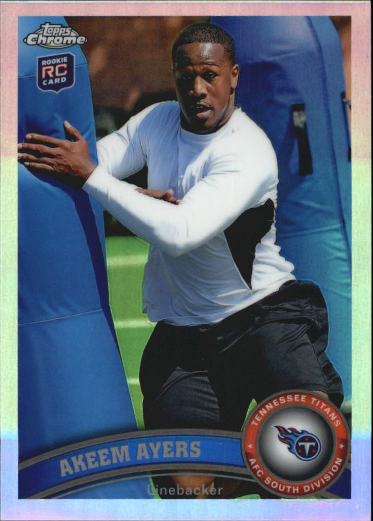 2011 Topps Chrome Football Part 2 Parallel Refractors Cards - Picture 94 of 177