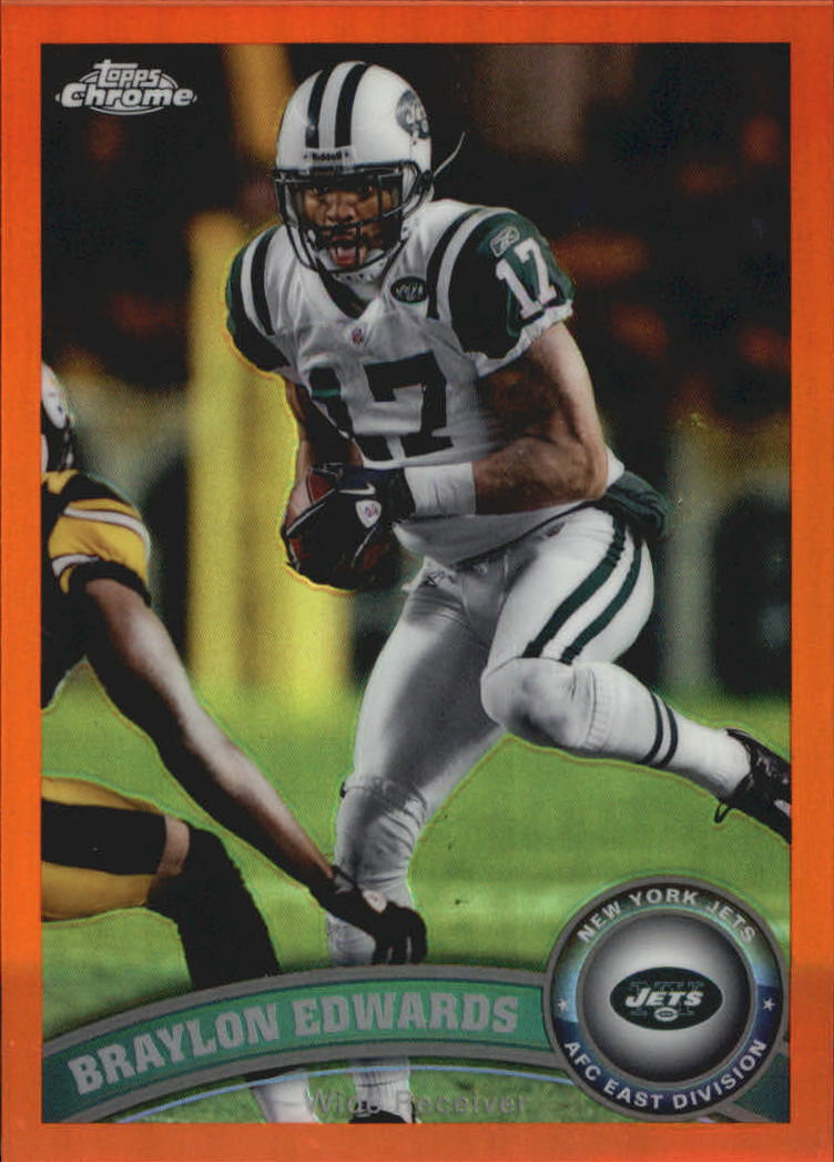 2011 Topps Chrome Football Part 2 Parallel Refractors Cards - Picture 22 of 177