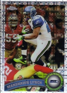 2011 Topps Chrome Football Part 2 Parallel Refractors Cards - Picture 110 of 177