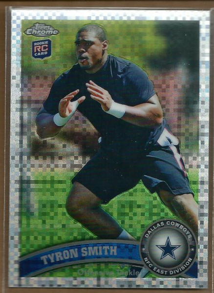 2011 Topps Chrome Football Part 2 Parallel Refractors Cards - Picture 112 of 177