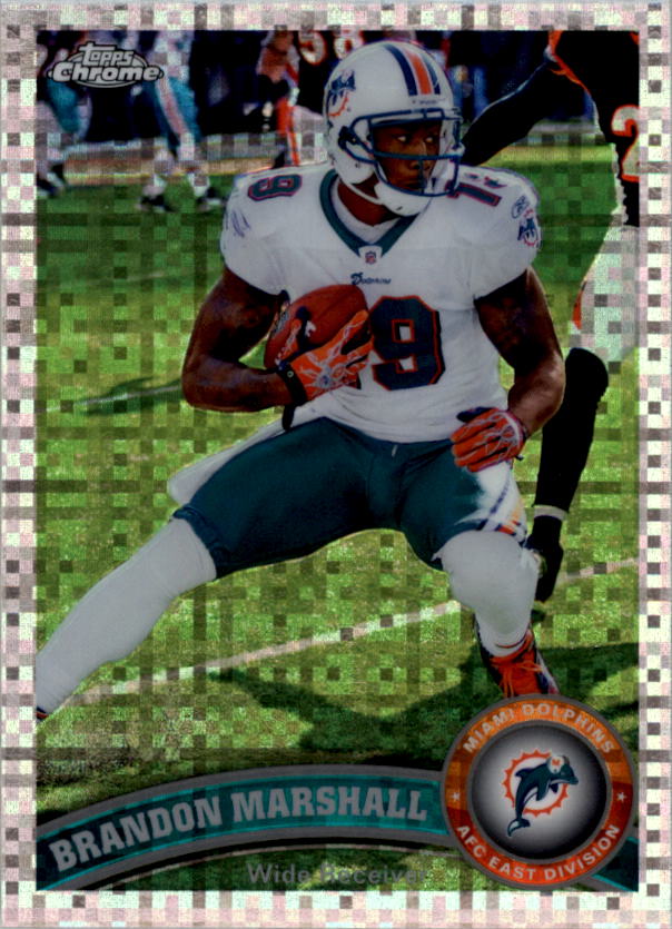 2011 Topps Chrome Football Part 2 Parallel Refractors Cards - Picture 116 of 177