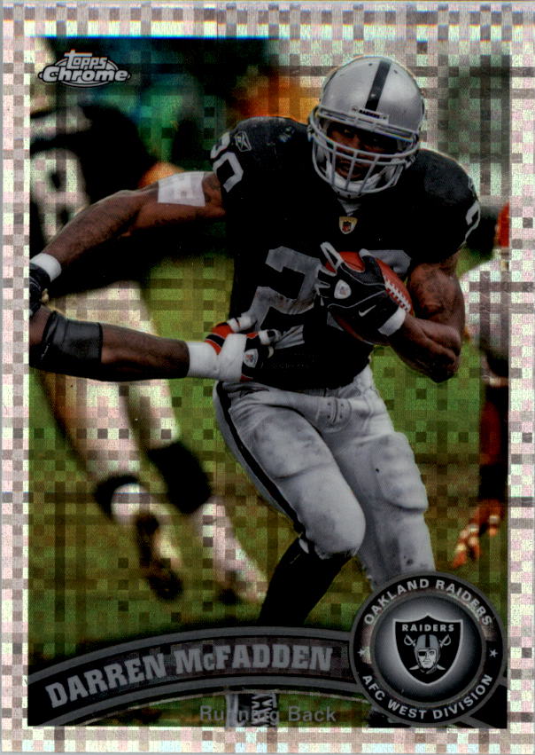 2011 Topps Chrome Football Part 2 Parallel Refractors Cards - Picture 122 of 177