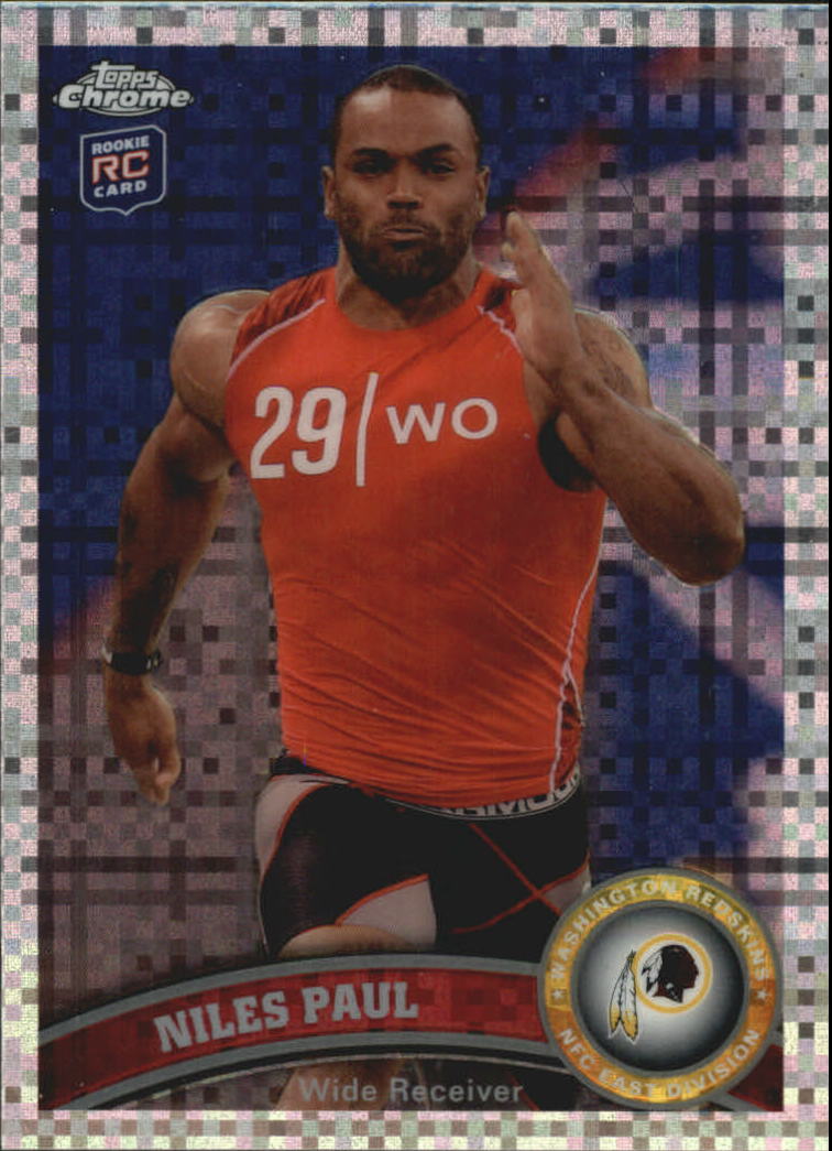 2011 Topps Chrome Football Part 2 Parallel Refractors Cards - Picture 128 of 177