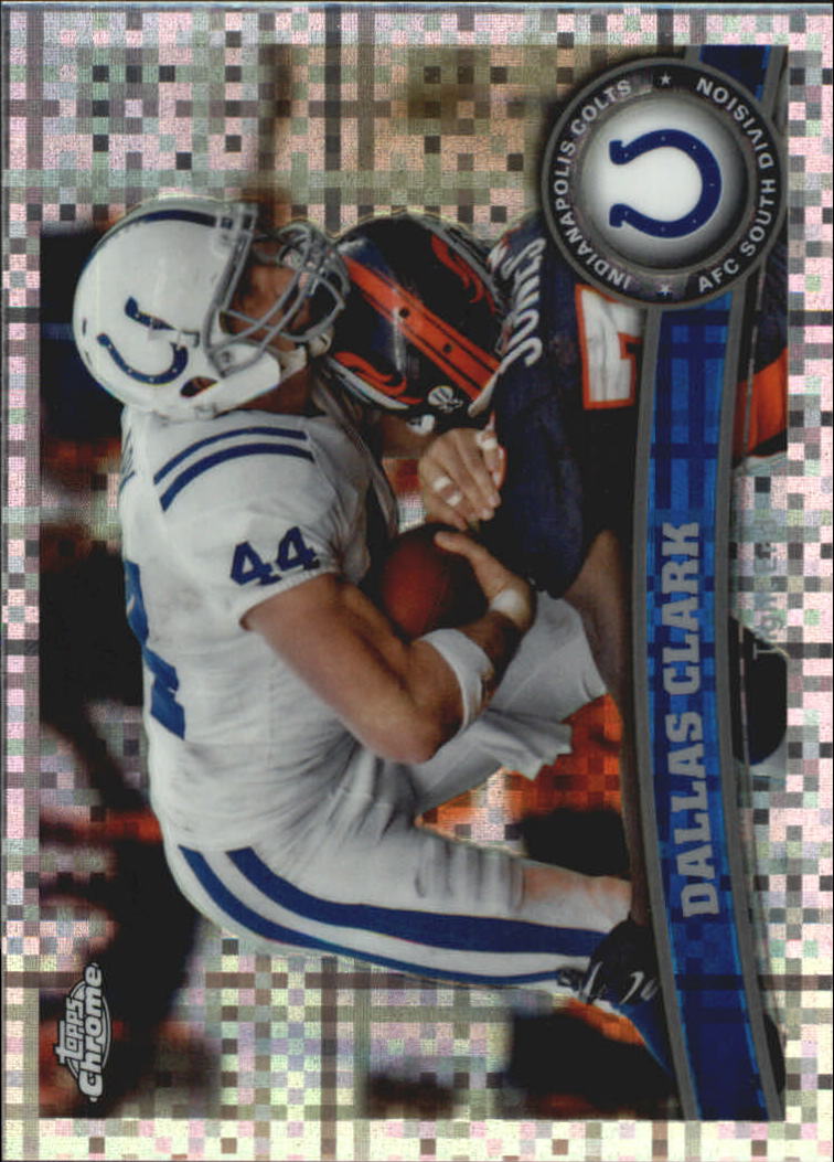 2011 Topps Chrome Football Part 2 Parallel Refractors Cards - Picture 132 of 177