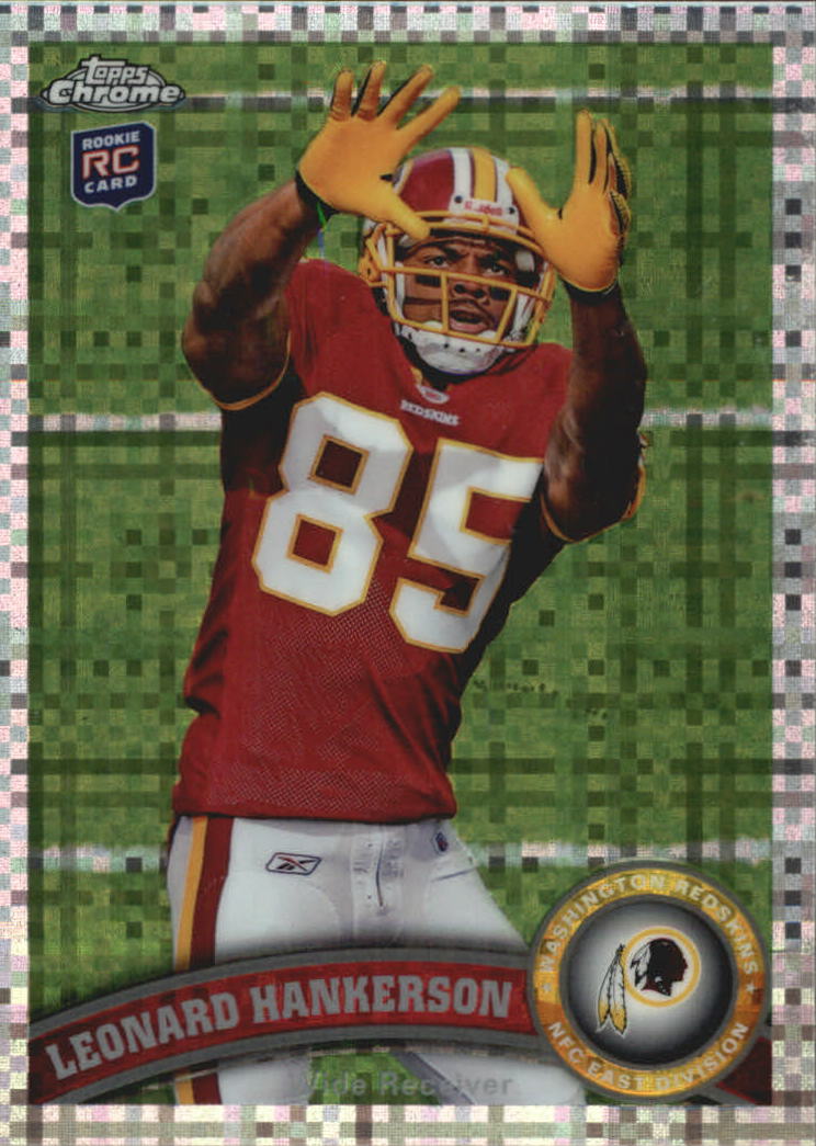 2011 Topps Chrome Football Part 2 Parallel Refractors Cards - Picture 134 of 177