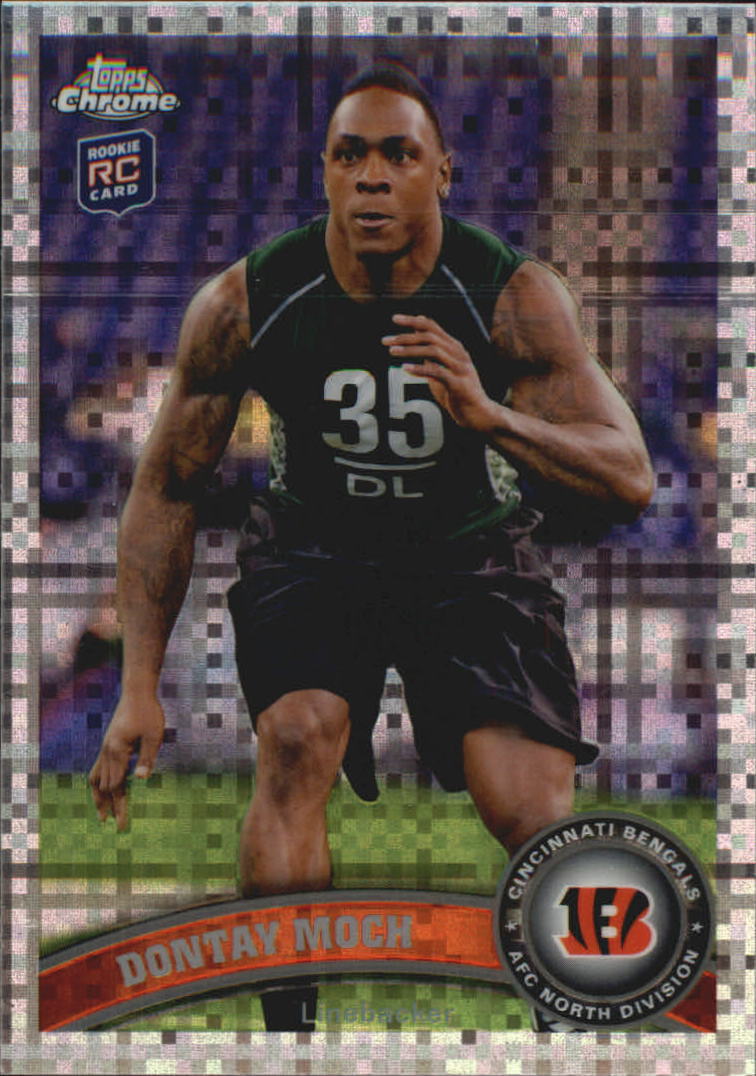 2011 Topps Chrome Football Part 2 Parallel Refractors Cards - Picture 136 of 177