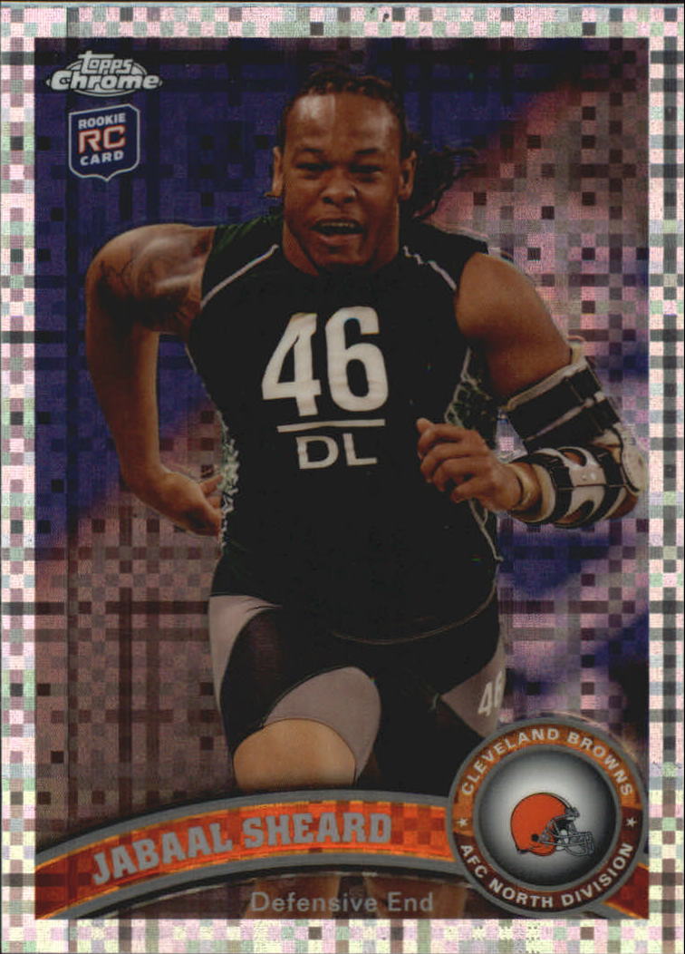 2011 Topps Chrome Football Part 2 Parallel Refractors Cards - Picture 140 of 177