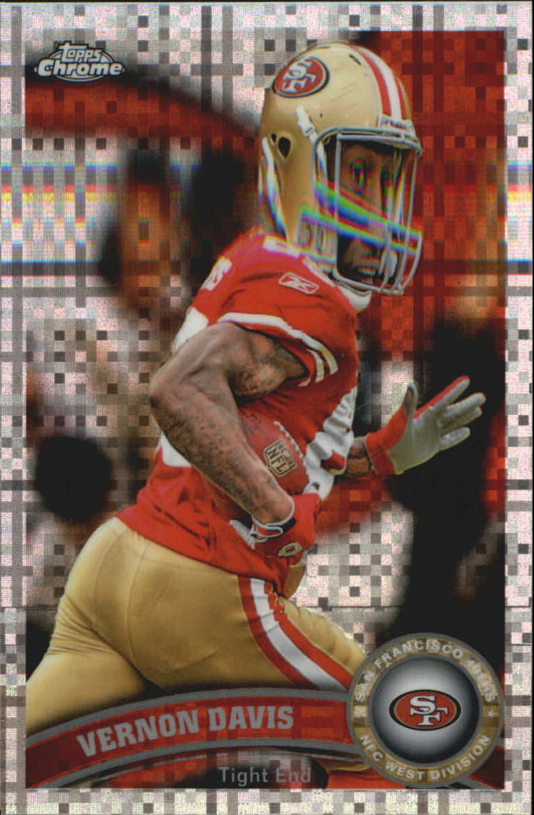 2011 Topps Chrome Football Part 2 Parallel Refractors Cards - Picture 170 of 177