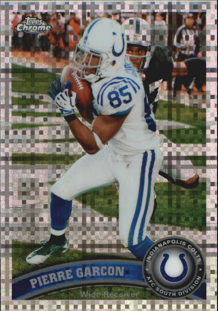 2011 Topps Chrome Football Part 2 Parallel Refractors Cards - Picture 174 of 177