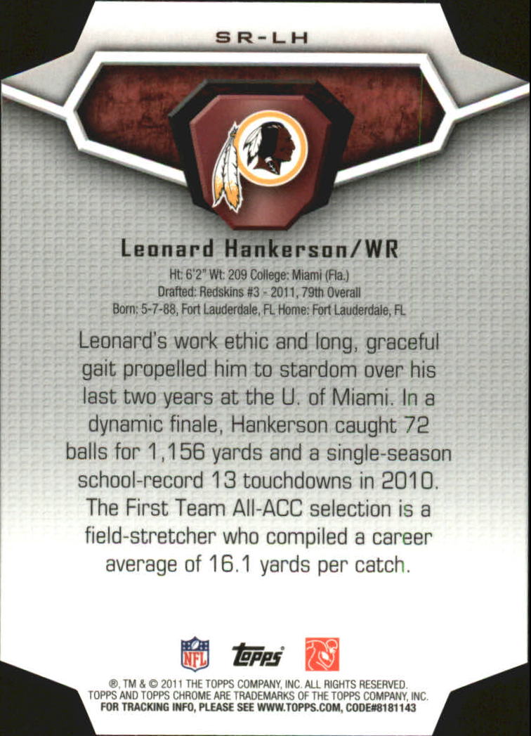 2011 Topps Chrome Football Part 3 Insert Cards - Picture 27 of 29