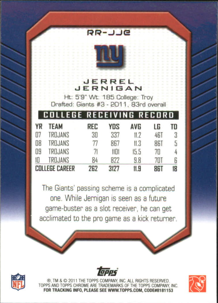 2011 Topps Chrome Football Part 3 Insert Cards - Picture 19 of 29