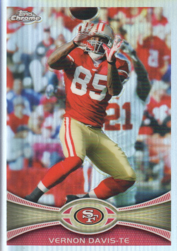 2012 Topps Chrome Football Part 2 Regular Refractors Parallel Cards - Picture 15 of 168