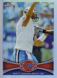 2012 Topps Chrome Football Part 2 Regular Refractors Parallel Cards - Picture 31 of 168