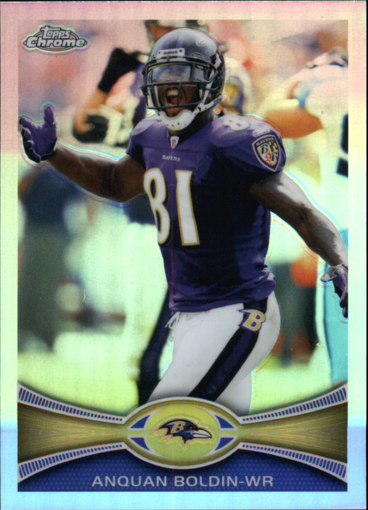 2012 Topps Chrome Football Part 2 Regular Refractors Parallel Cards - Picture 55 of 168