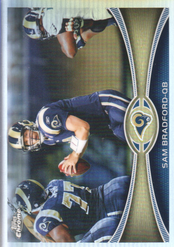 2012 Topps Chrome Football Part 2 Regular Refractors Parallel Cards - Picture 67 of 168