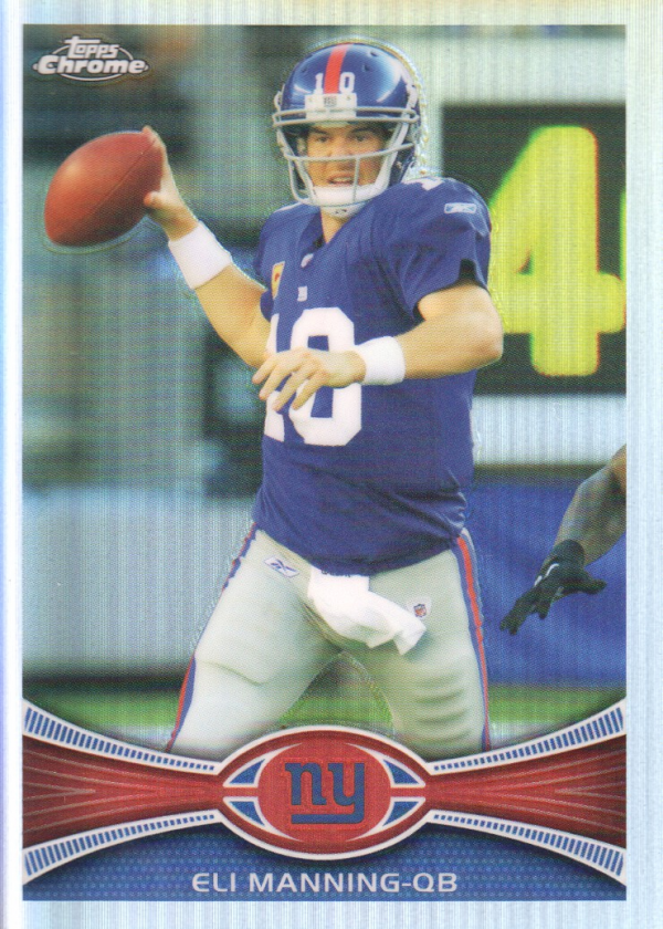 2012 Topps Chrome Football Part 2 Regular Refractors Parallel Cards - Picture 77 of 168