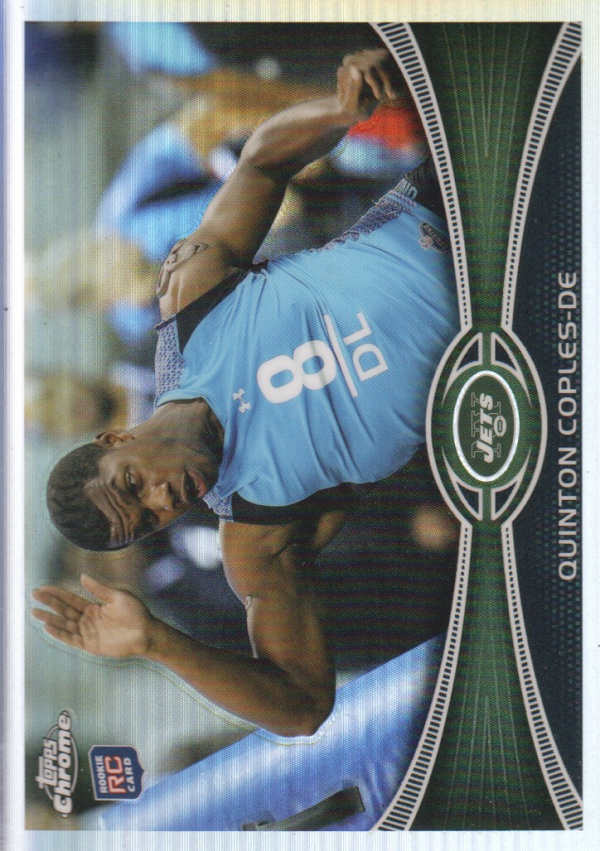 2012 Topps Chrome Football Part 2 Regular Refractors Parallel Cards - Picture 87 of 168