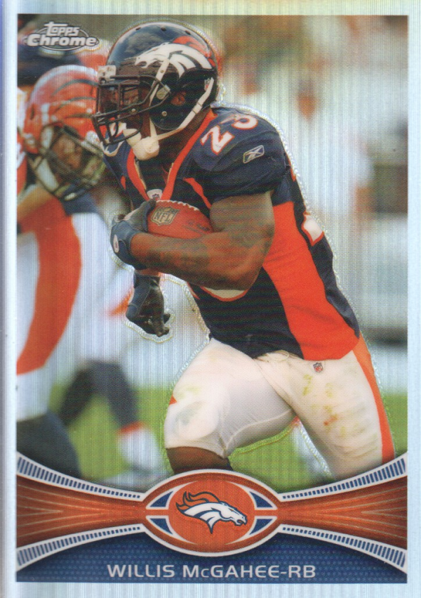 2012 Topps Chrome Football Part 2 Regular Refractors Parallel Cards - Picture 109 of 168