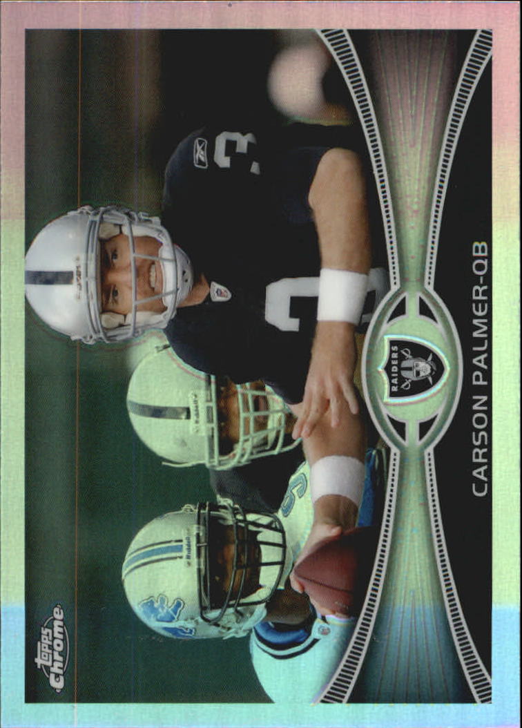 2012 Topps Chrome Football Part 2 Regular Refractors Parallel Cards - Picture 117 of 168