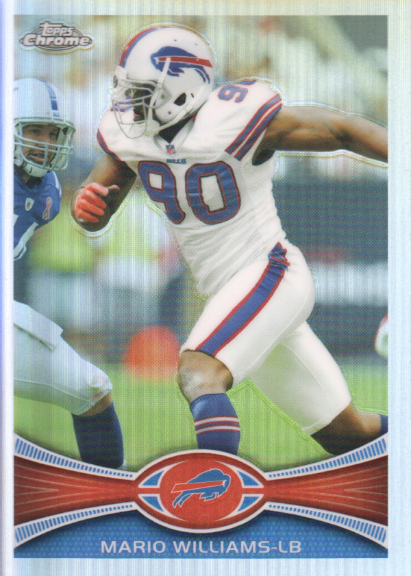 2012 Topps Chrome Football Part 2 Regular Refractors Parallel Cards - Picture 135 of 168