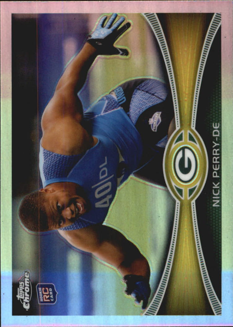2012 Topps Chrome Football Part 2 Regular Refractors Parallel Cards - Picture 141 of 168