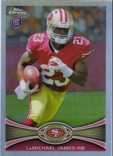 2012 Topps Chrome Football Part 2 Regular Refractors Parallel Cards - Picture 145 of 168