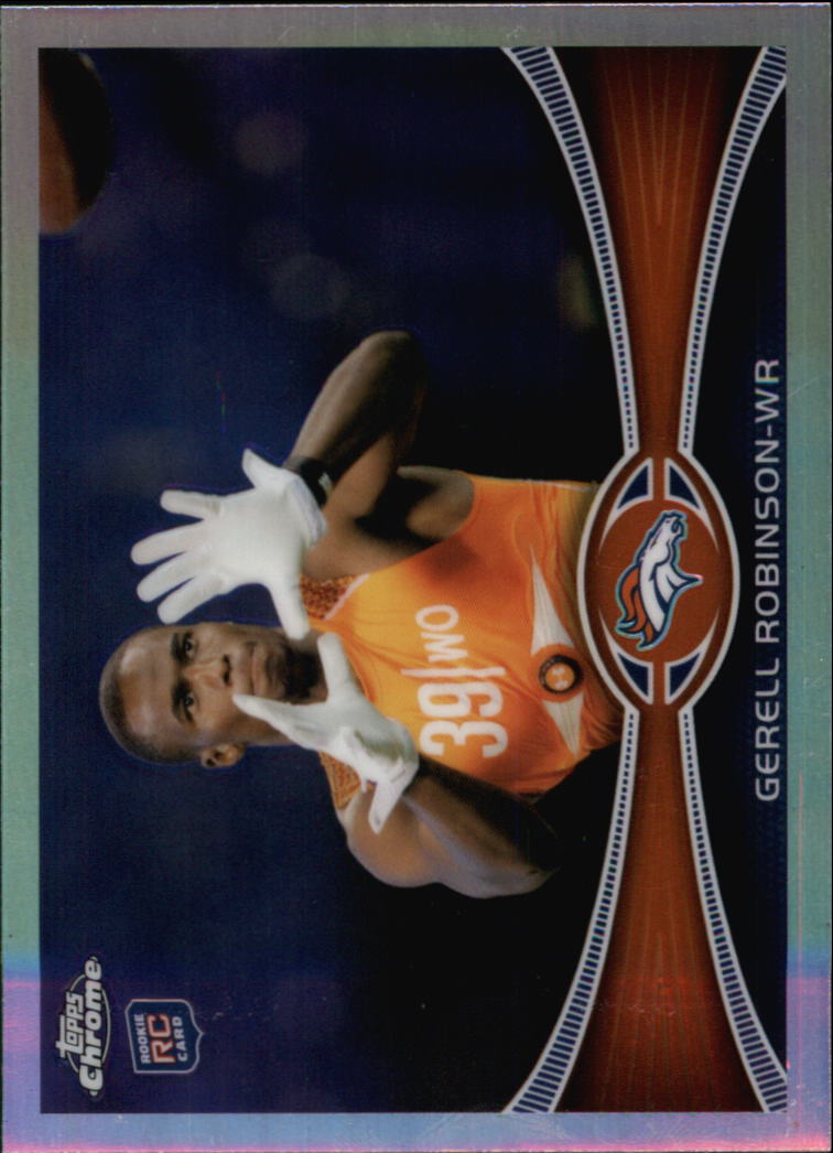 2012 Topps Chrome Football Part 2 Regular Refractors Parallel Cards - Picture 161 of 168